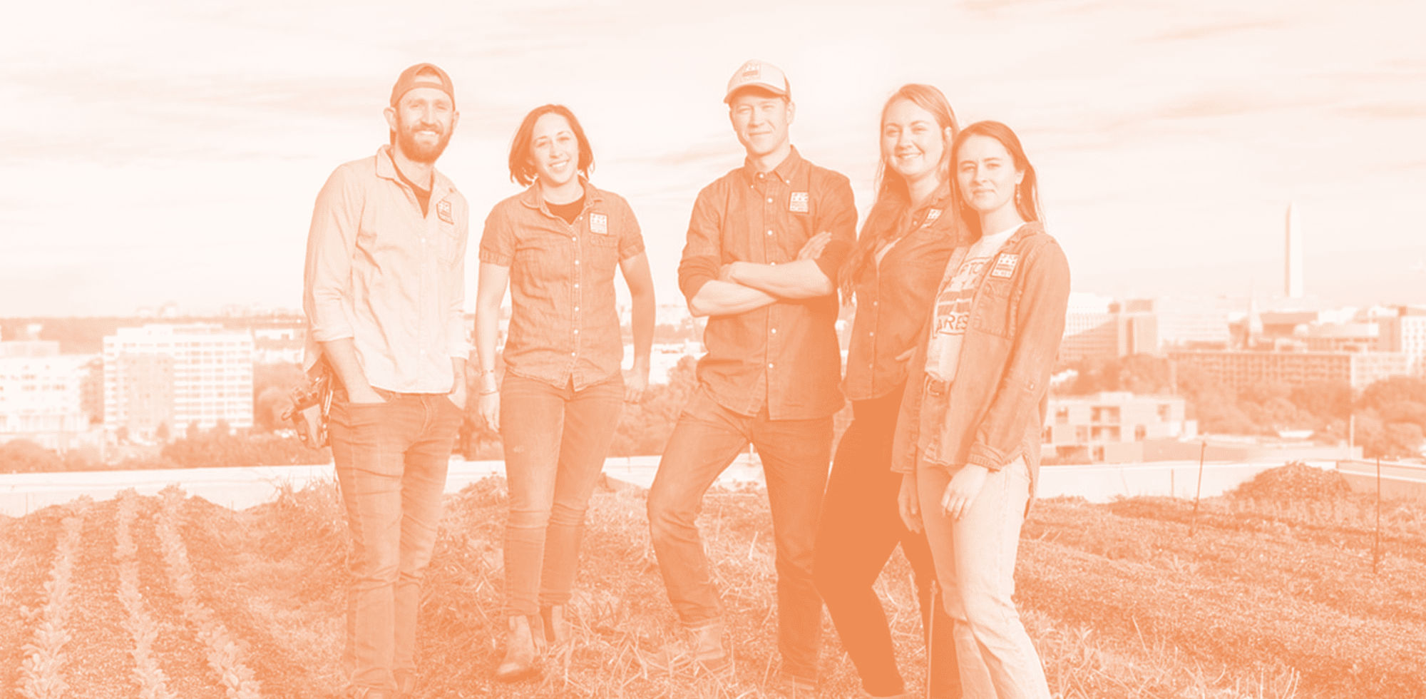 group of people standing together 