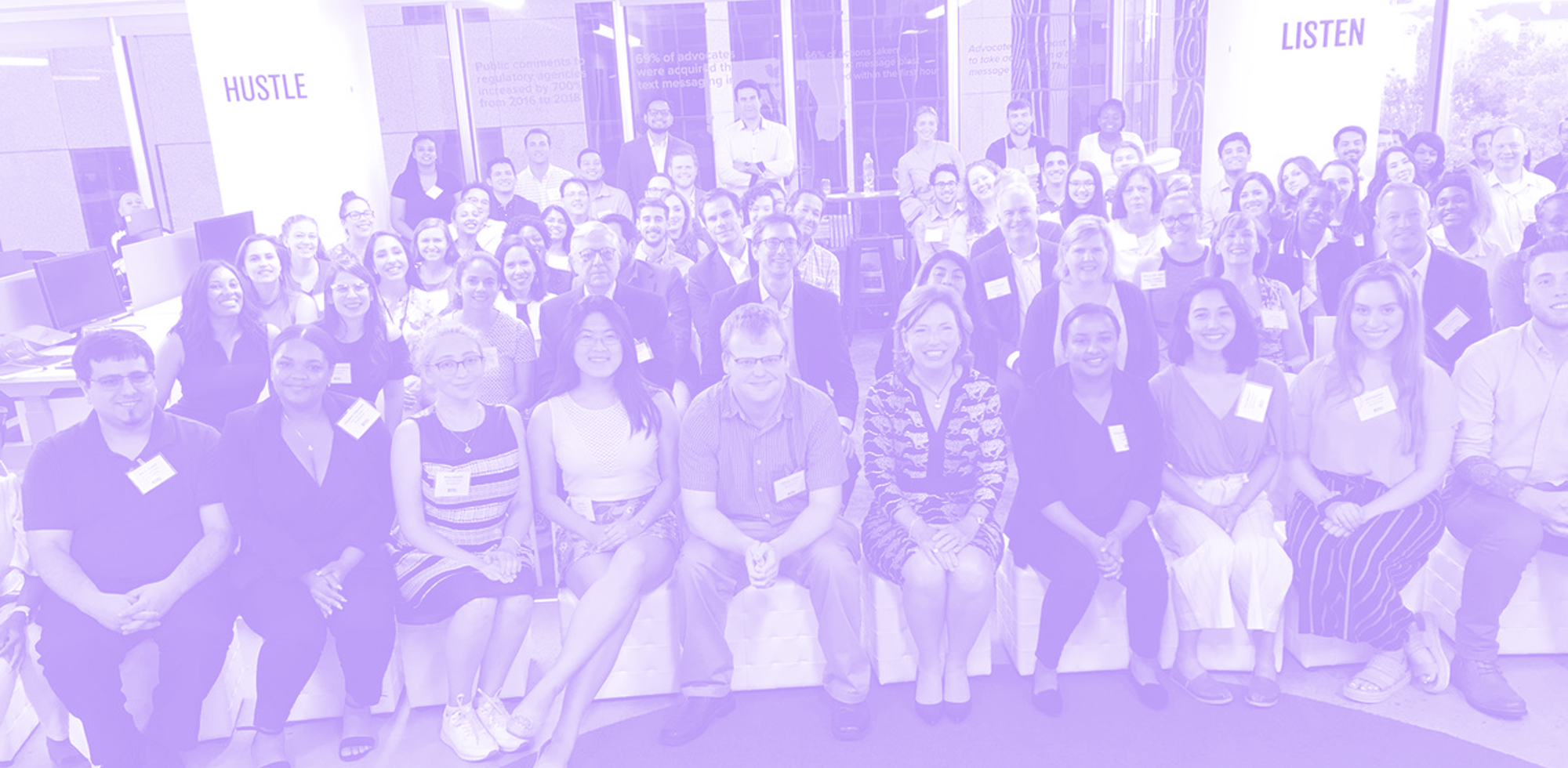 Photo of the Phone2Action team.