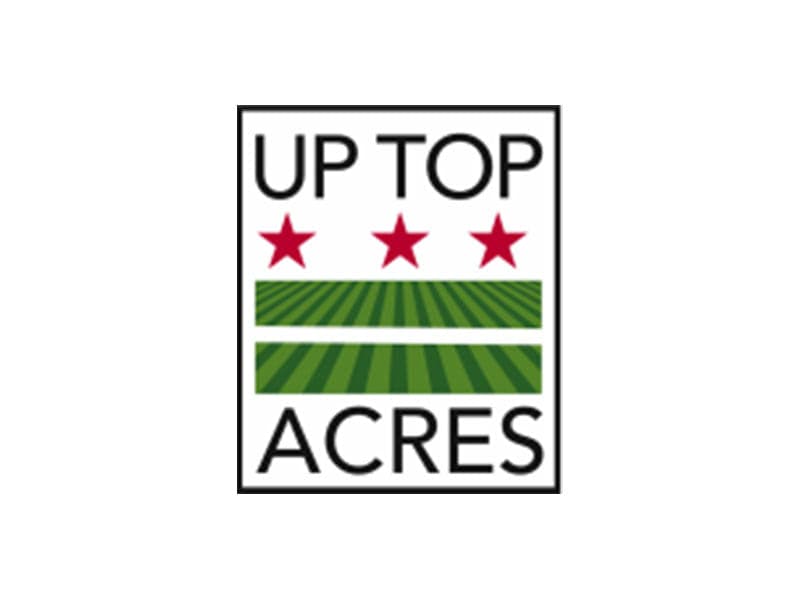 logo for uptop acres