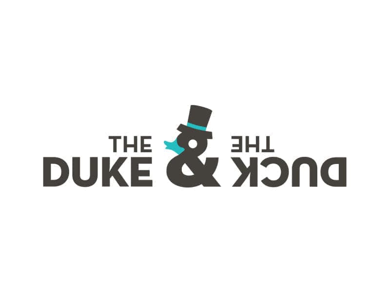 logo for duke & the duck